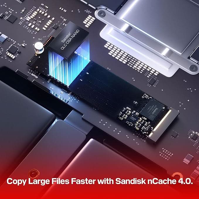 Western Digital WD Blue SN5100 NVMe 1TB, Upto 7100MB/s R SSD WDS100T5B0E-00CPE0 - Image 4