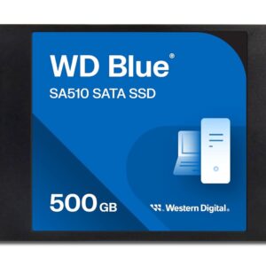 WESTERN DIGITAL BLUE SA510 SATA 500GB, UP TO 560MB/S, 2.5 INCH/7 MM, 5Y WARRANTY, INTERNAL SOLID STATE DRIVE (SSD) (WDS500G3B0A)