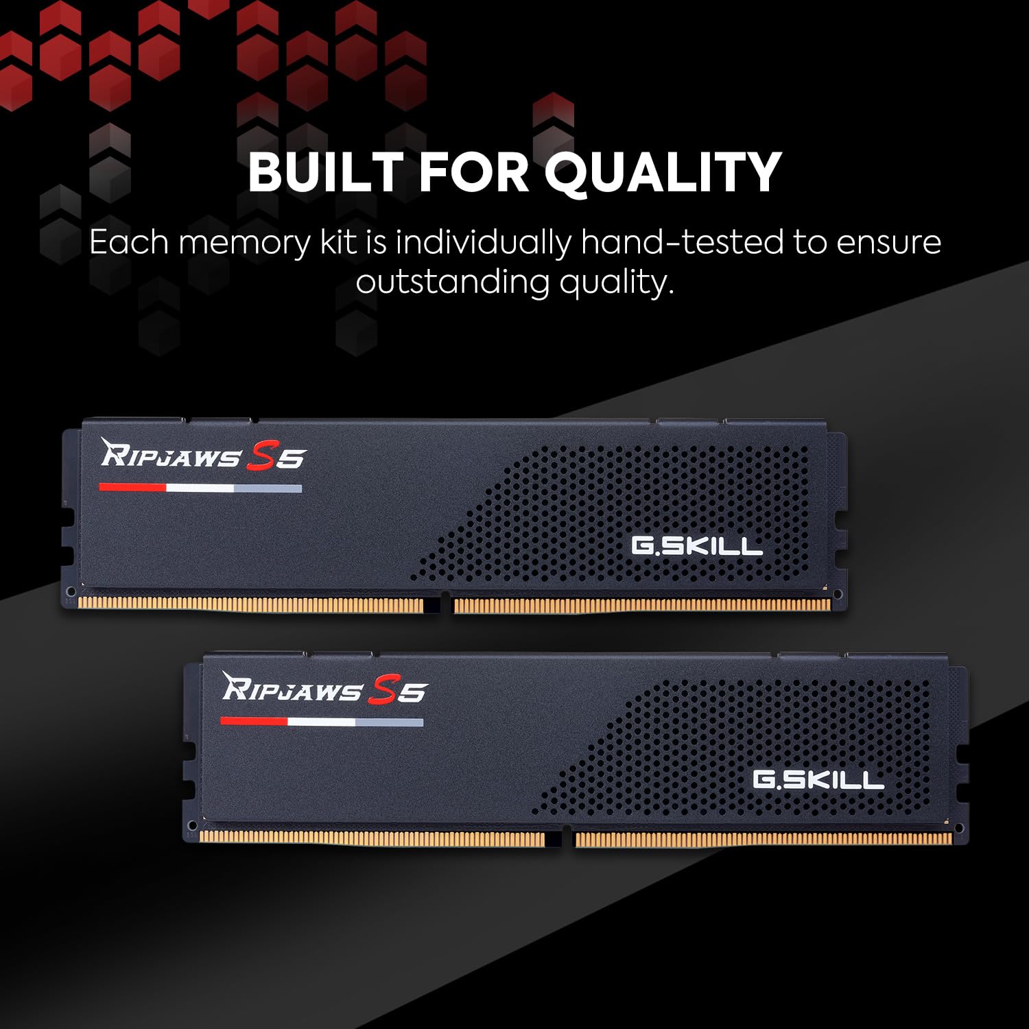 GSKILL RIPJAWS S5 SERIES DDR5 RAM 96GB (2X48GB) 6400MT/S CL32-39-39-102 (F5-6400J3239F48GX2-RS5K) - Image 5