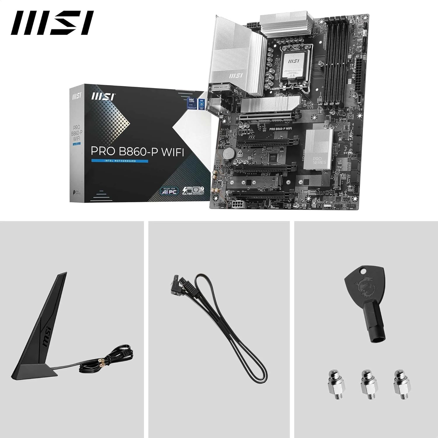 MSI PRO B860-P WIFI DDR5 MOTHERBOARD - Image 7