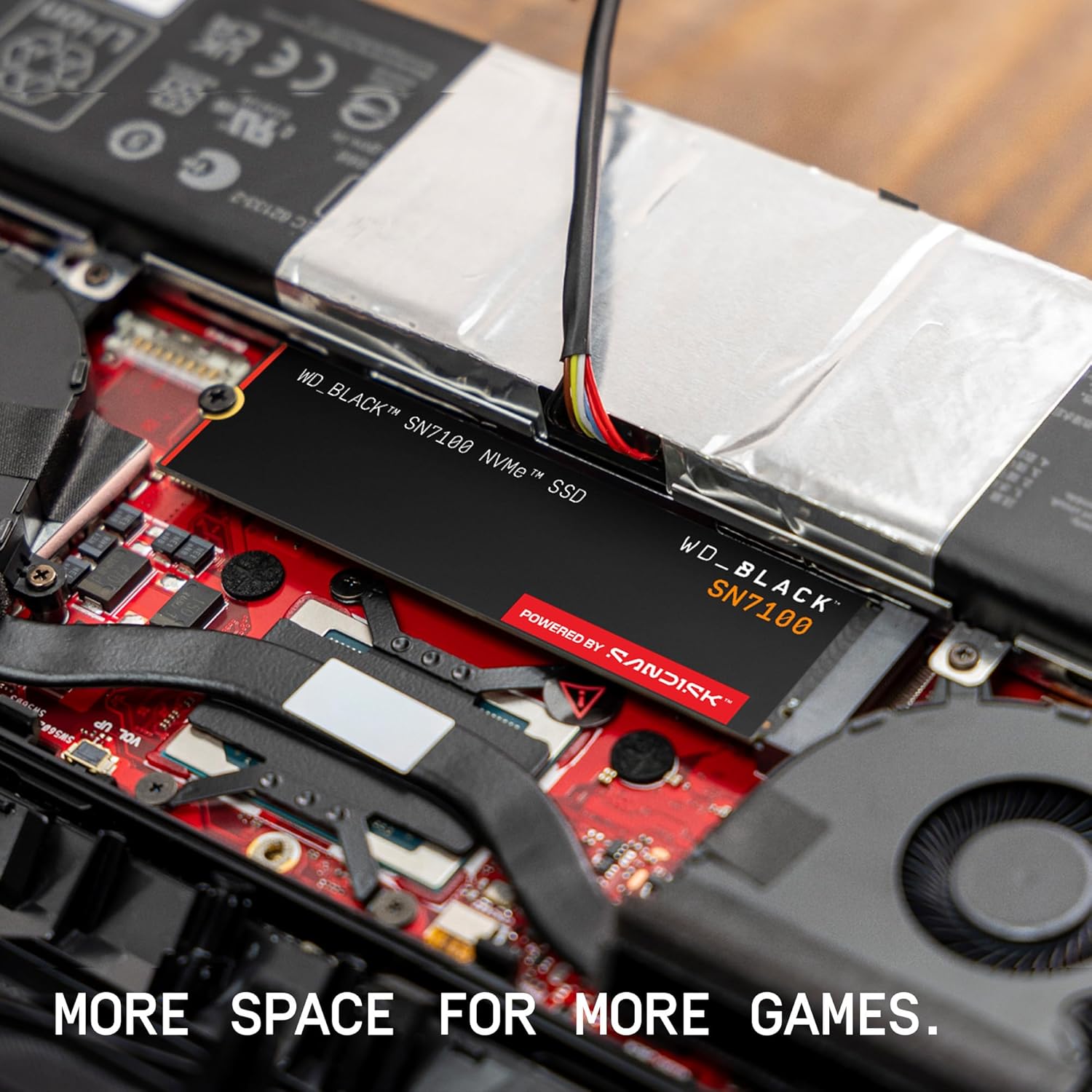 WESTERN DIGITAL BLACK SN7100 NVME 500GB - WDS500G4X0E-00CJA0 - Image 4
