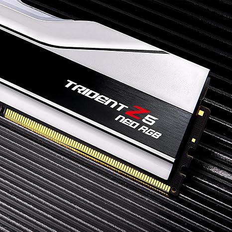 GSKILL TRIDENT Z5 NEO RGB 64GB (32GBX2) DDR5 6000MHZ DESKTOP RAM (WHITE) CL36 - Image 7