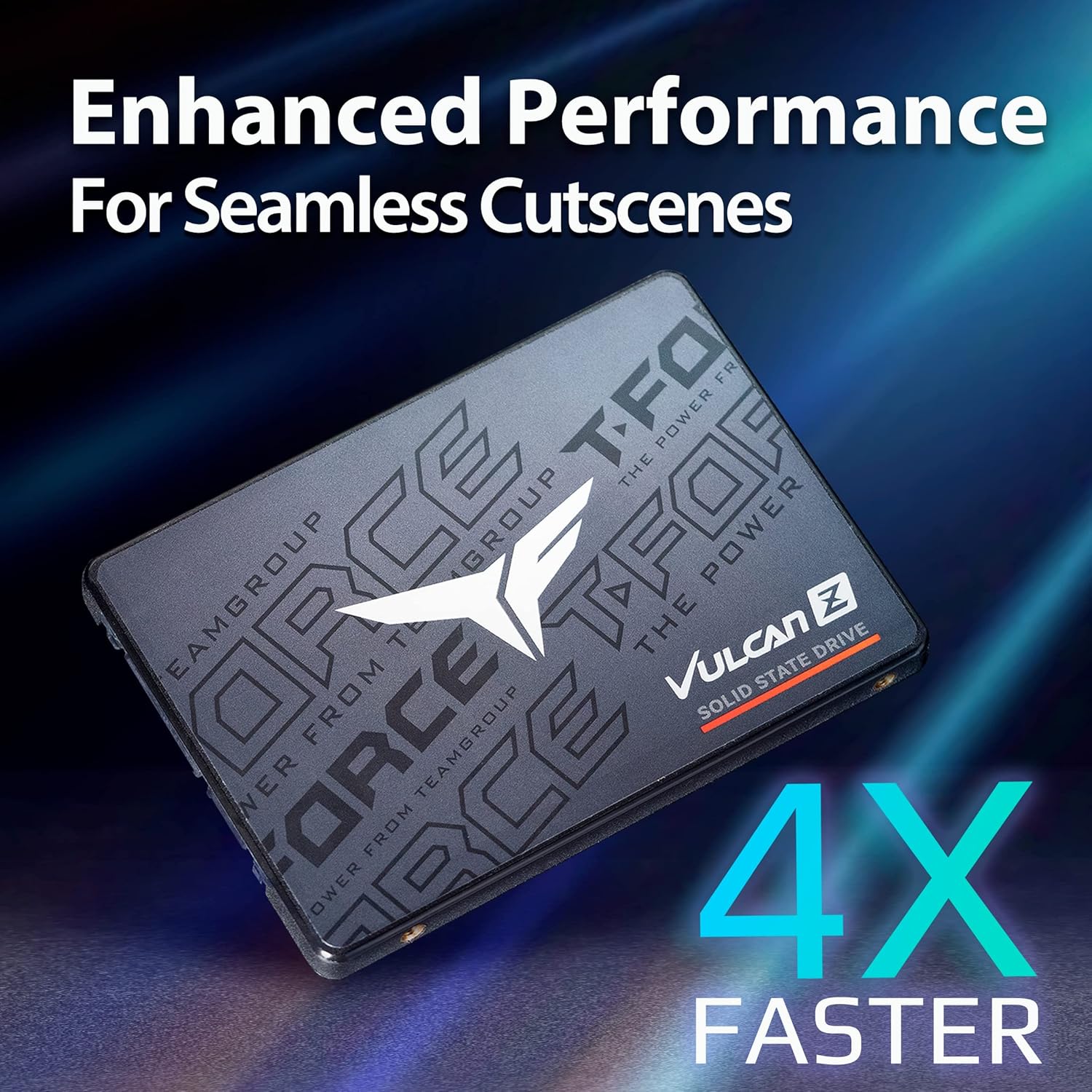 TEAMGROUP T-FORCE VULCAN Z 512GB INTERNAL SSD - Image 4