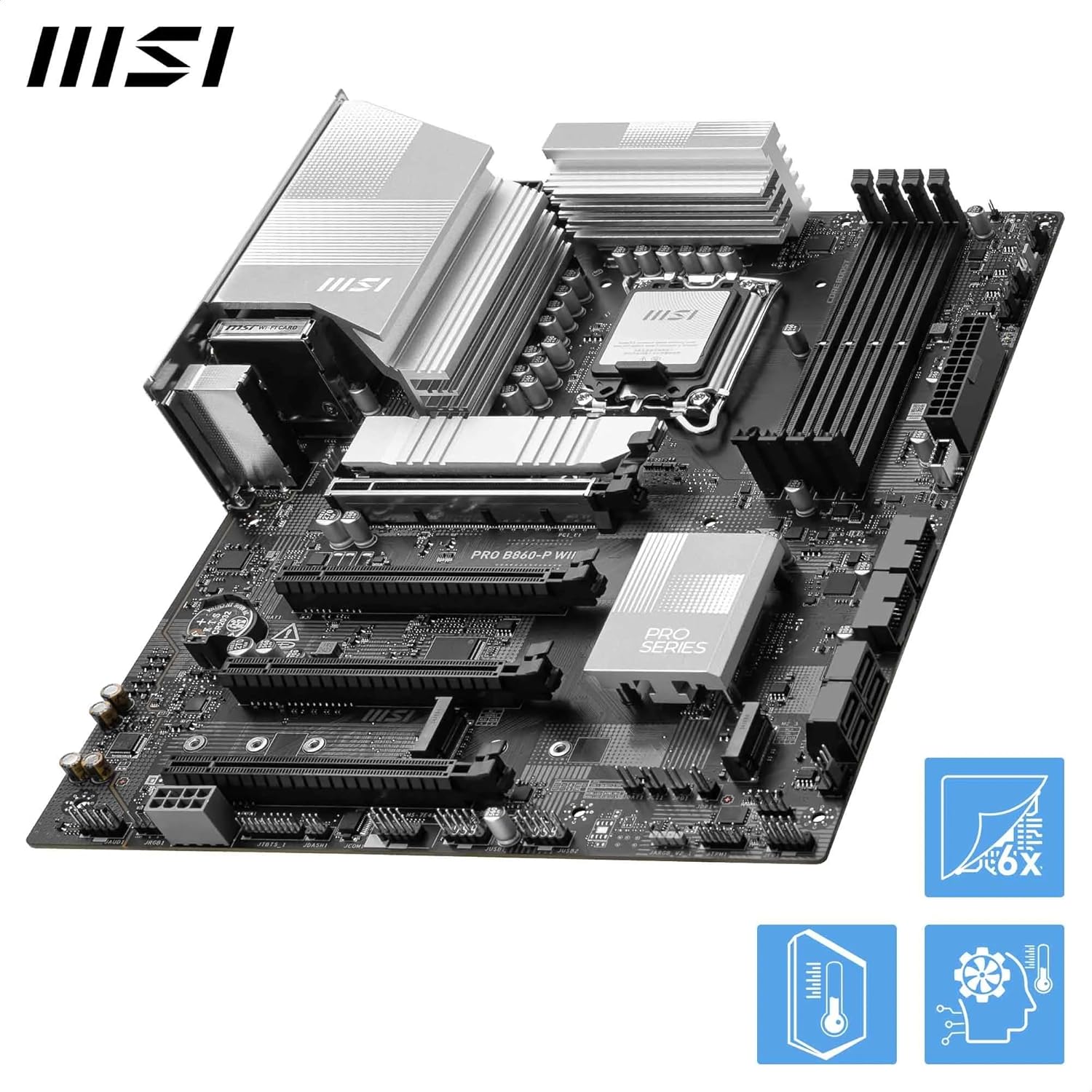 MSI PRO B860-P WIFI DDR5 MOTHERBOARD - Image 4