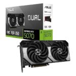 ASUS Dual GeForce RTX 5070 12GB GDDR7 Edition Gaming Graphics Card