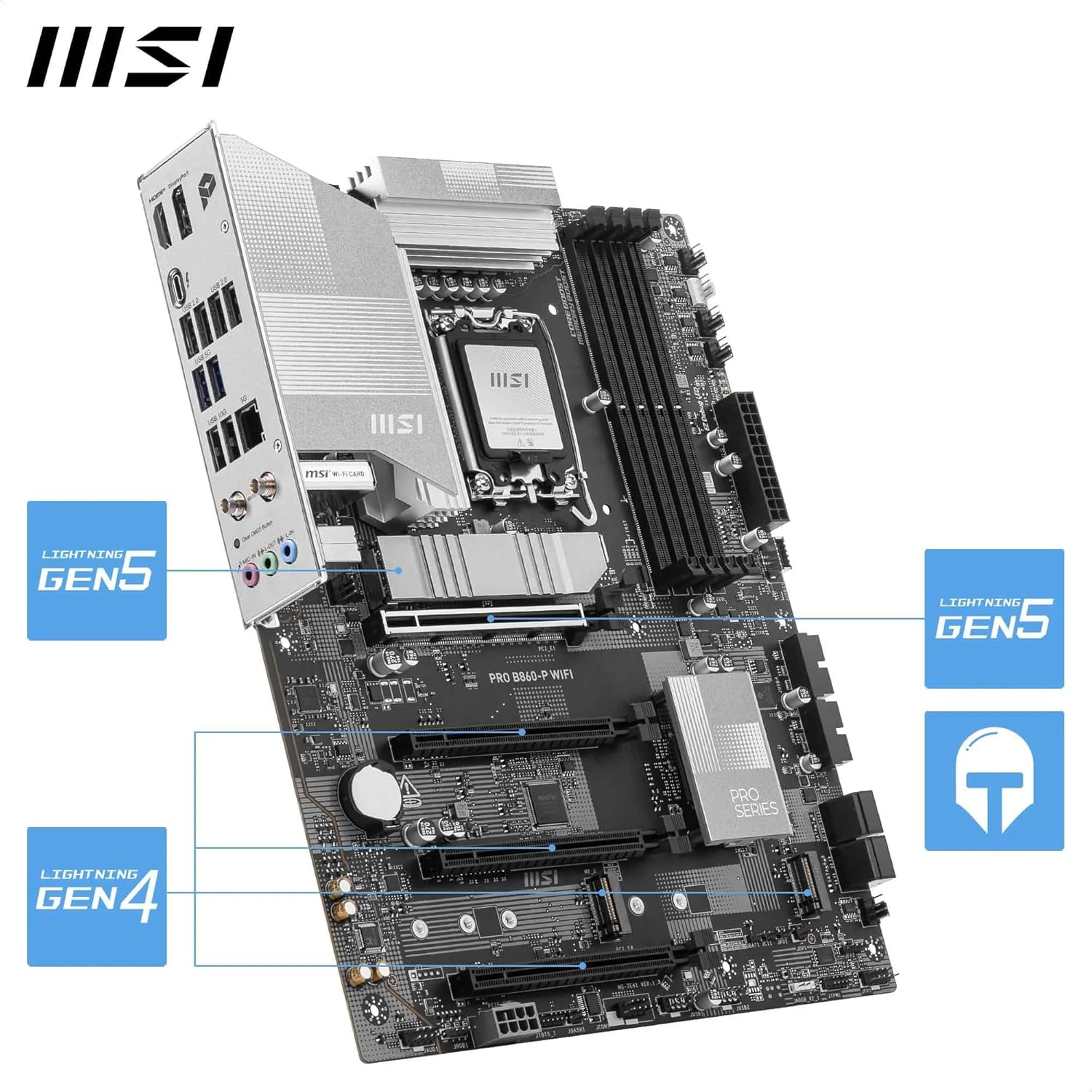 MSI PRO B860-P WIFI DDR5 MOTHERBOARD - Image 5