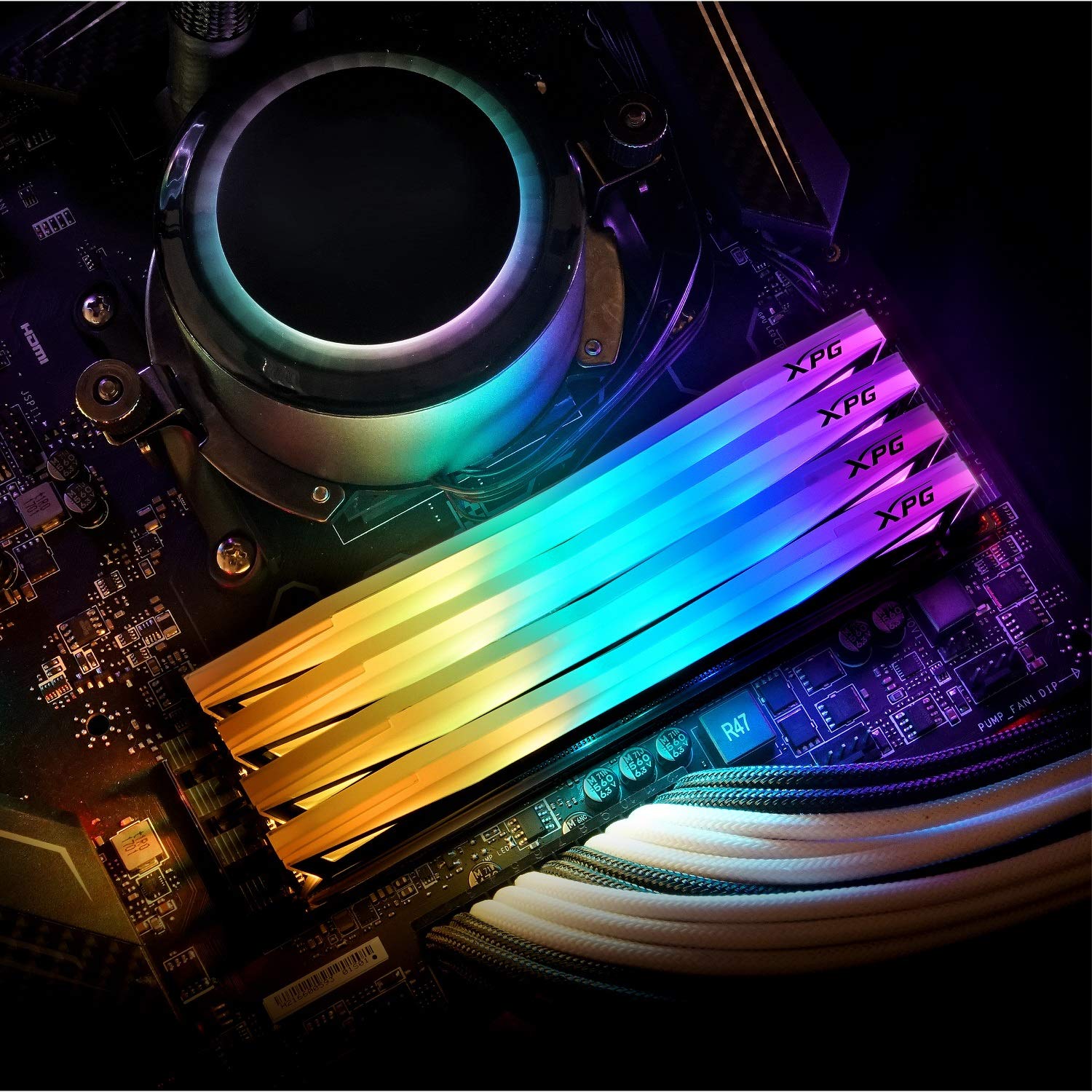 ADATA MEMORY AX4U32008G16A-DT60 - 8GB X 2 3200 MHZ D60 RAM - Image 5