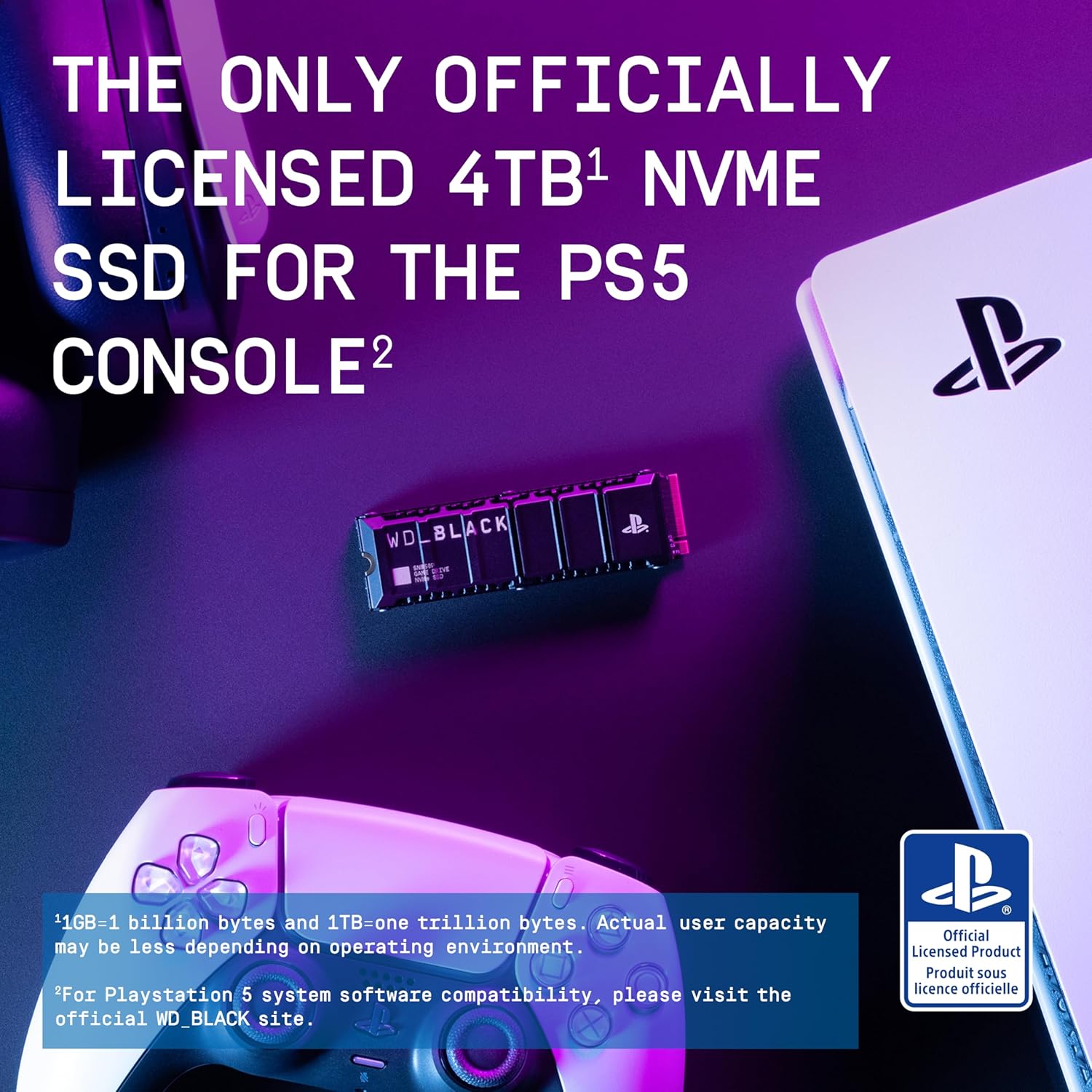 WESTERN DIGITAL BLACK SN850P NVME SSD FOR PS5 2TB - Image 2