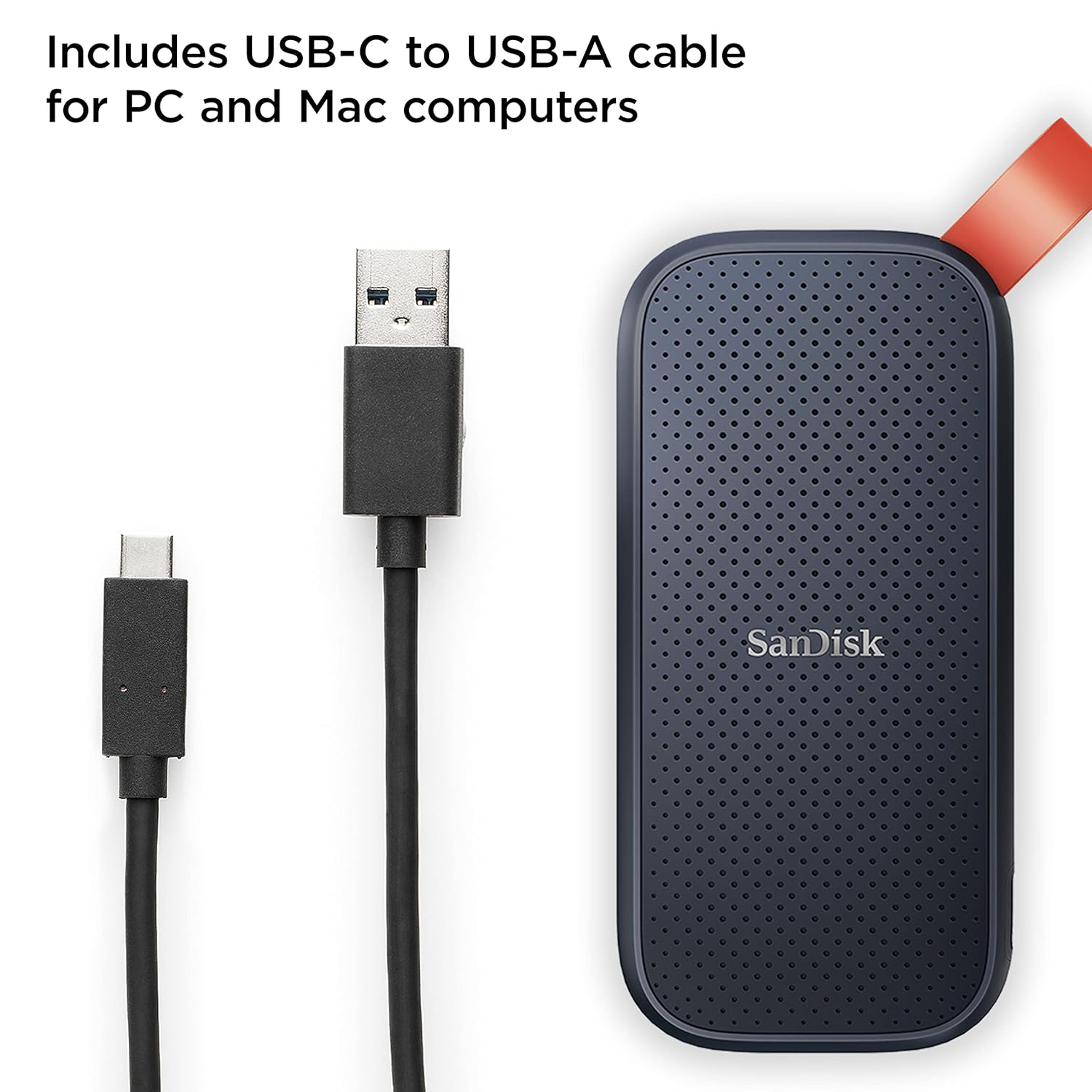 SANDISK 2TB PORTABLE E30 SSD SDSSDE30-2T00-G26 - Image 3