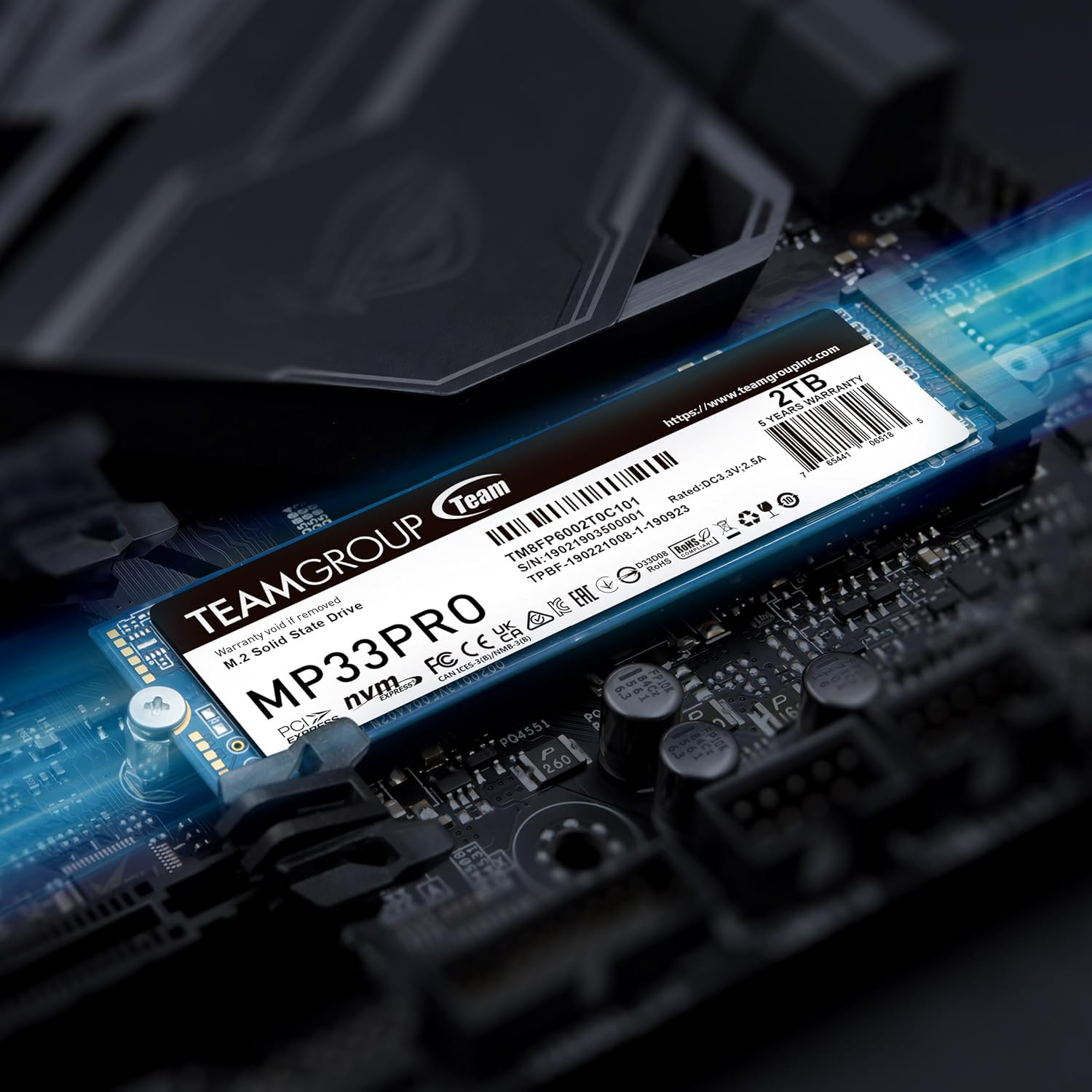 TEAMGROUP MP33 PRO 512GB M.2 NVME INTERNAL SSD - Image 4