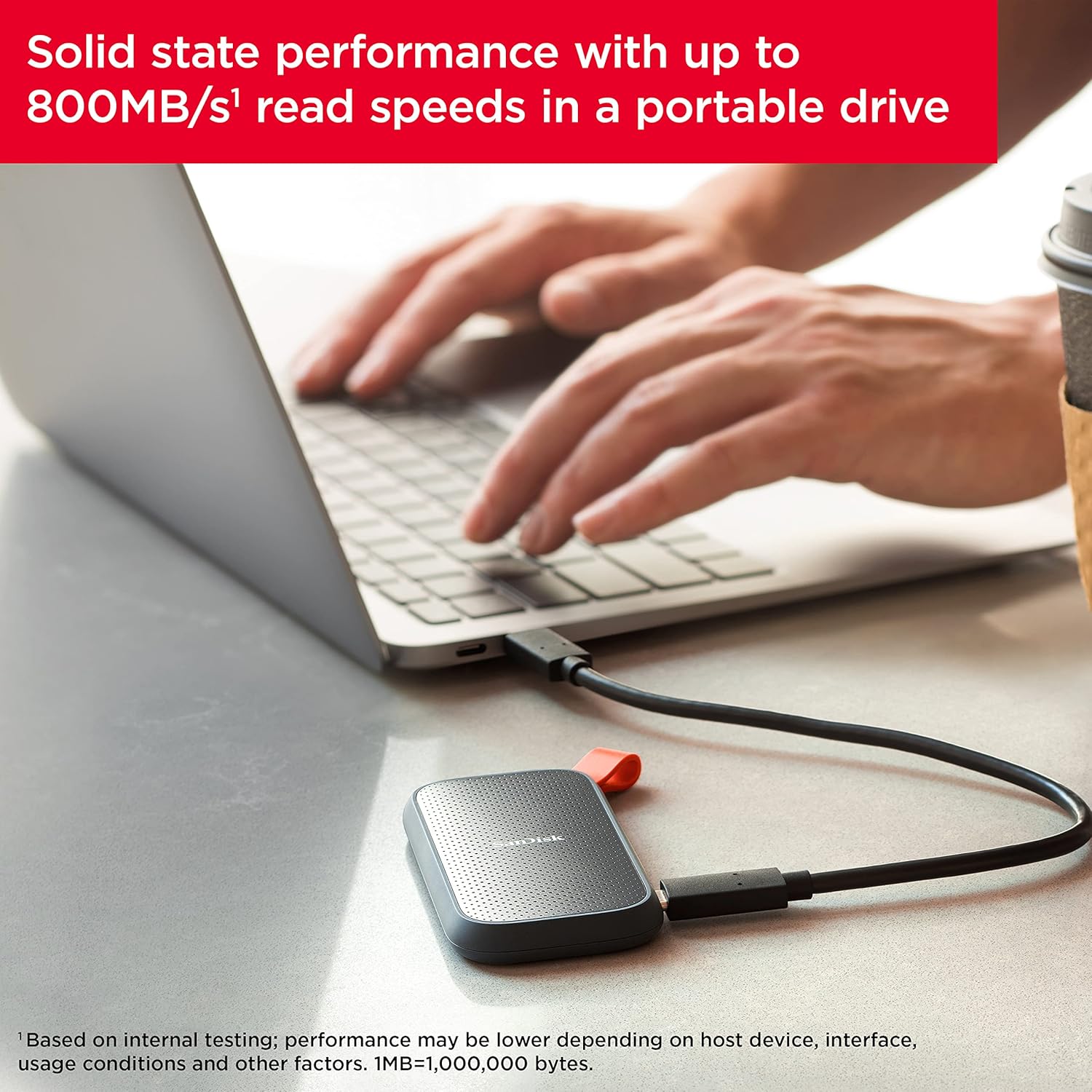 SANDISK 2TB PORTABLE E30 SSD SDSSDE30-2T00-G26 - Image 4