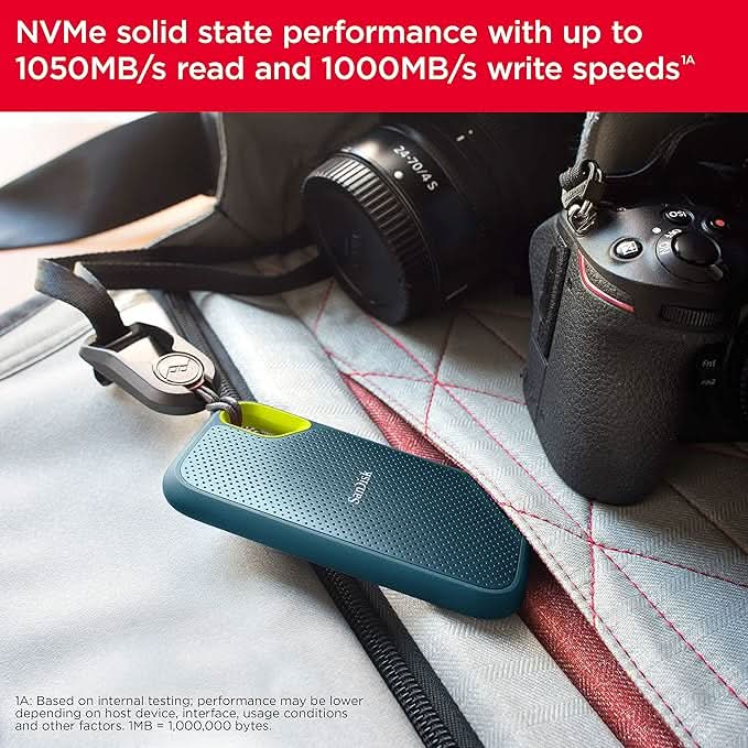 SanDisk Extreme Portable SSD 2TB SDSSDE61-2T00-I25M - Image 5