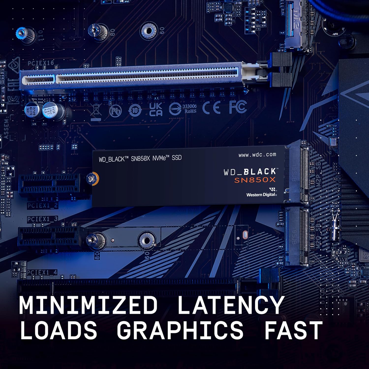 WESTERN DIGITAL BLACK 1TB NVME M.2 SN850X SSD - Image 3