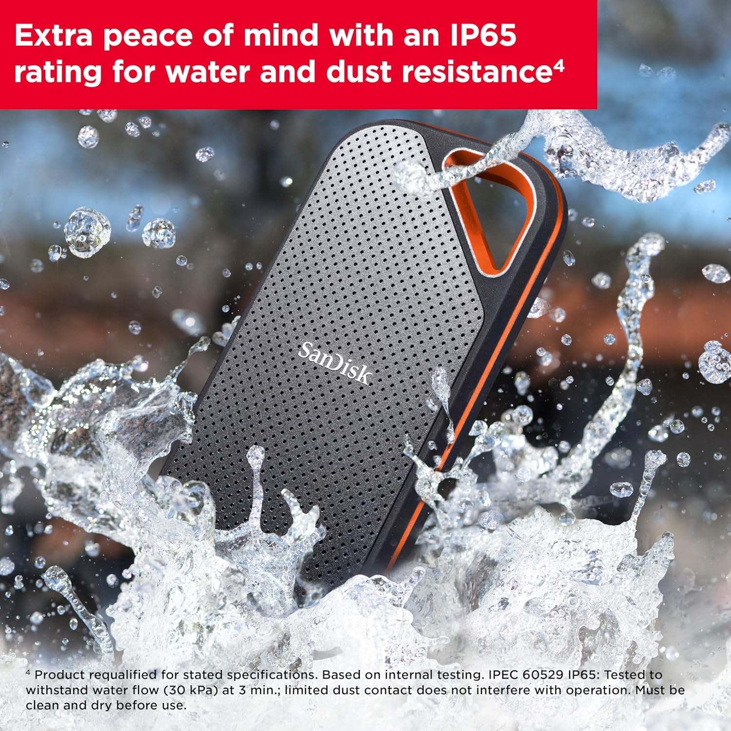 SANDISK 2TB EXTREME PRO E81 PORTABLE SSD SDSSDE81-2T00-G25 - Image 6