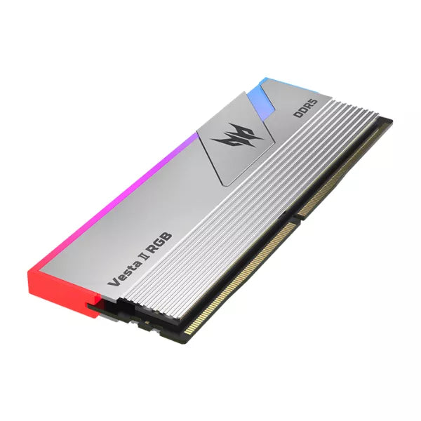 PREDATOR VESTAII DDR5 RGB U-DIMM 7200MHZ 32GB (16GB*2) SILVER - Image 4