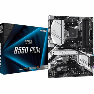 ASROCK B550 PRO 4 AMD AM4 MOTHERBOARD