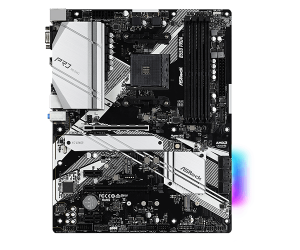 ASROCK B550 PRO 4 AMD AM4 MOTHERBOARD - Image 2