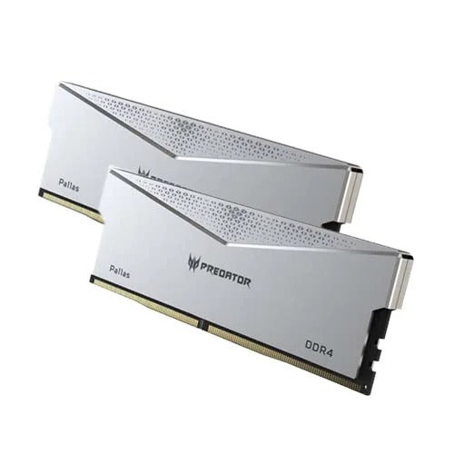 PREDATOR PALLAS DDR4 HEATSINK U-DIMM 3600MHZ 32GB (16GB*2) SILVER - Image 2