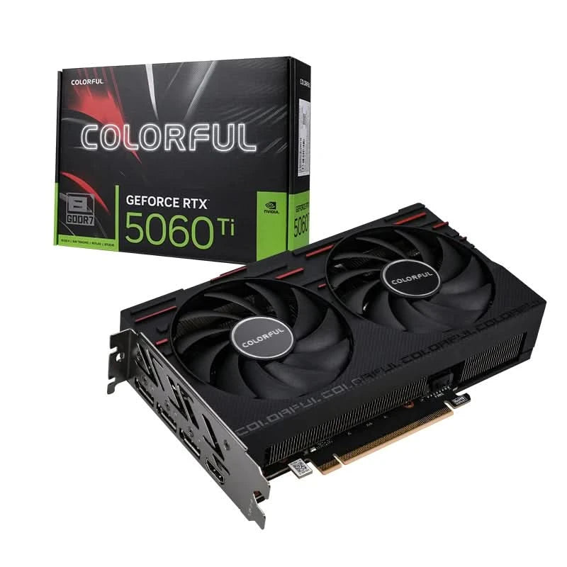 Colorful 8GB GeForce RTX 5060 Ti Gaming DUO Graphics Card