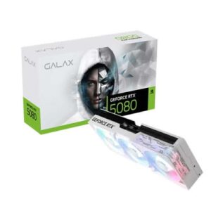 GALAX GEFORCE RTX 5080 1-CLICK OC WHITE 16GB GDDR7 GRAPHIC CARD