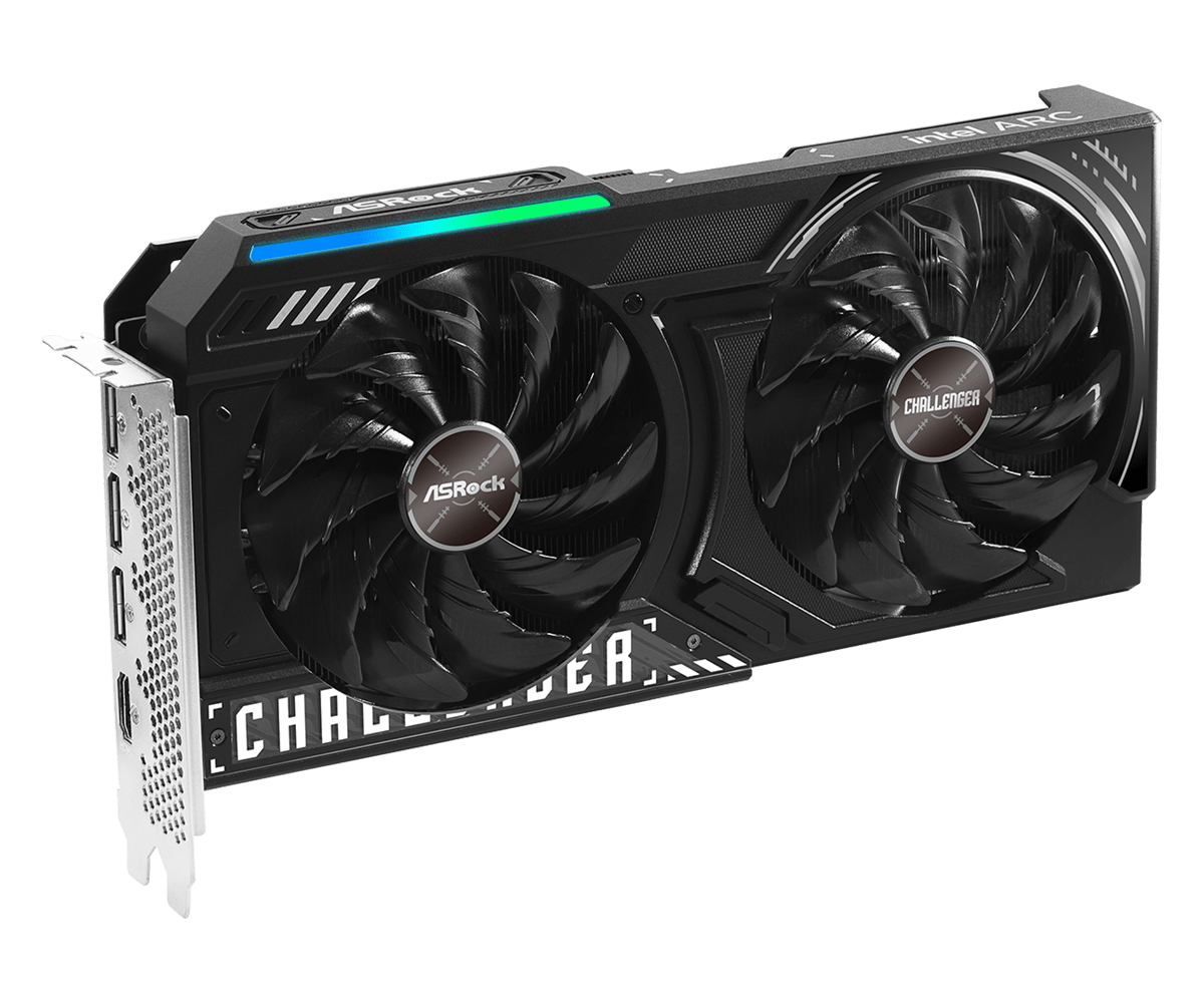 ASROCK INTEL ARC B570 CHALLENGER 10GB OC GRAPHIC CARD - Image 3