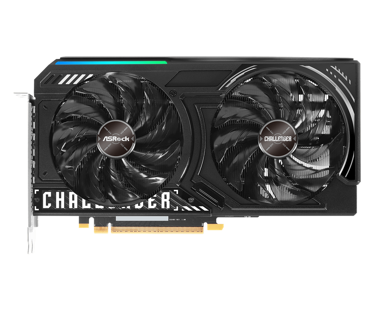 ASROCK INTEL ARC B580 CHALLENGER 12GB OC GRAPHIC CARD - Image 2