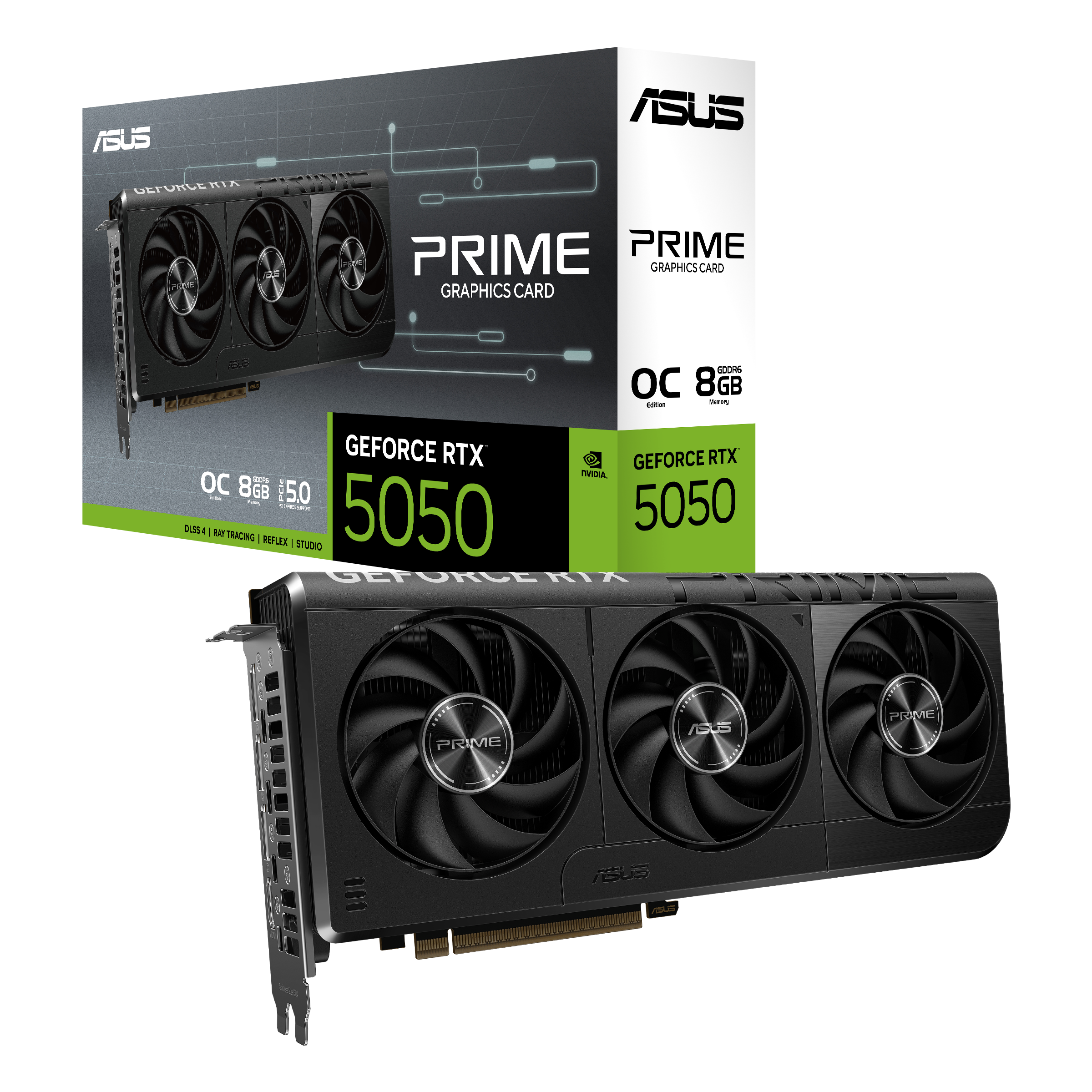 ASUS PRIME RTX 5050 8GB GDDR6 OC EDITION GRAPHICS CARD