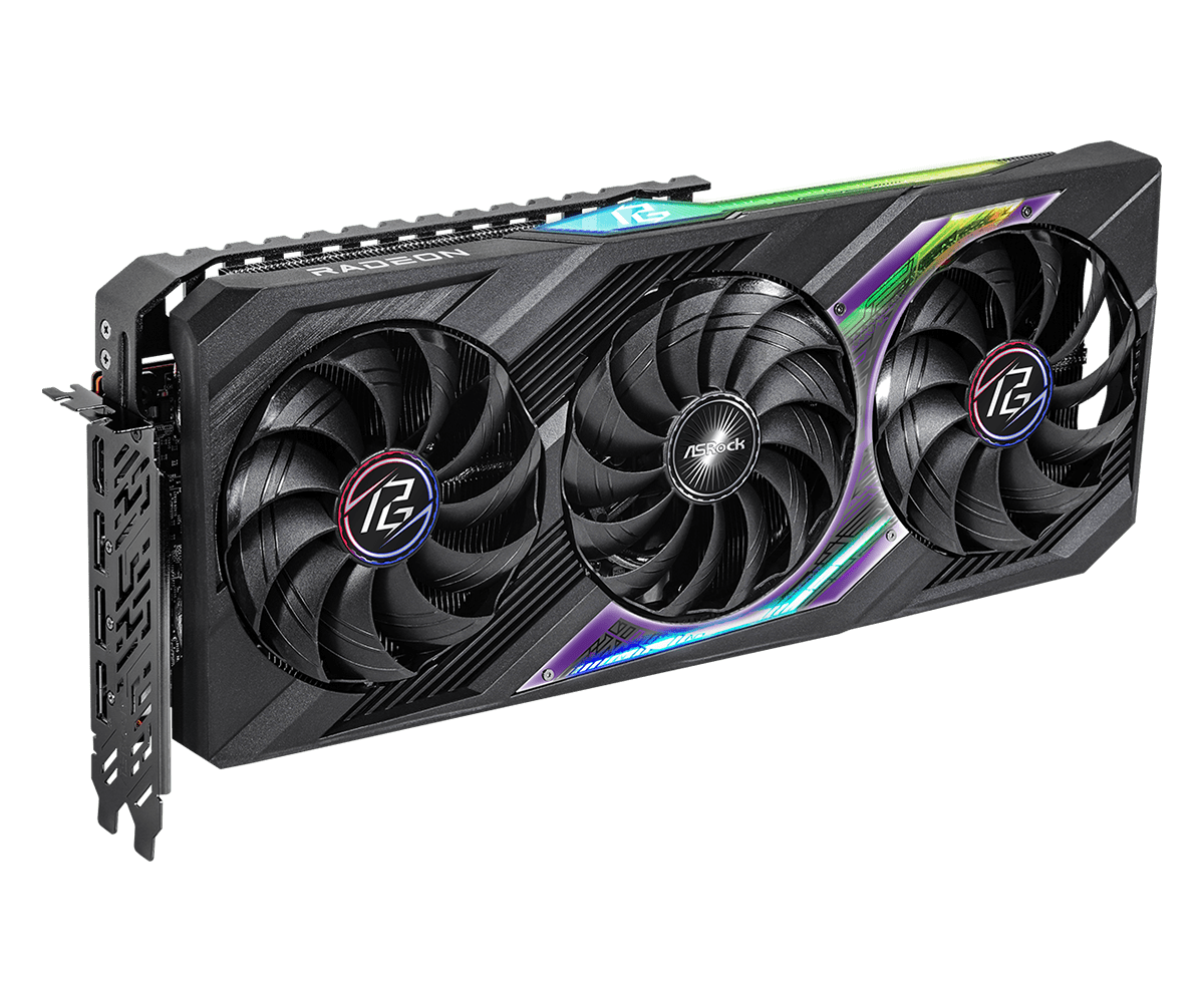ASRock Radeon RX 7700 XT 12GB GDDR6 Graphics Card Phantom Gaming - Image 3