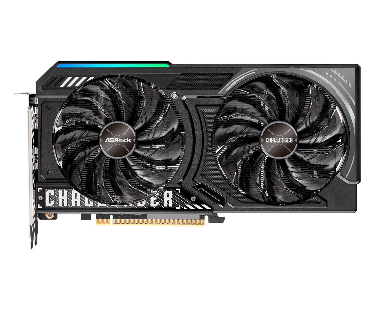 ASROCK AMD RADEON RX 9060 XT CHALLENGER 16GB OC GRAPHIC CARD - Image 2