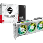 ASROCK AMD RADEON RX 9070 XT STEEL LEGEND 16GB WHITE