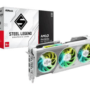ASROCK AMD RADEON RX 9070 XT STEEL LEGEND 16GB WHITE