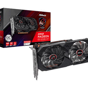 ASROCK RX 6500 XT PHANTOM GAMING D OC 4GB GAMING GRAPHICS CARD