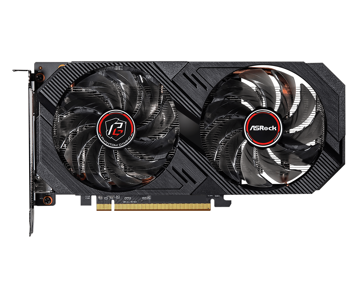 ASROCK RX 6500 XT PHANTOM GAMING D OC 4GB GAMING GRAPHICS CARD - Image 2
