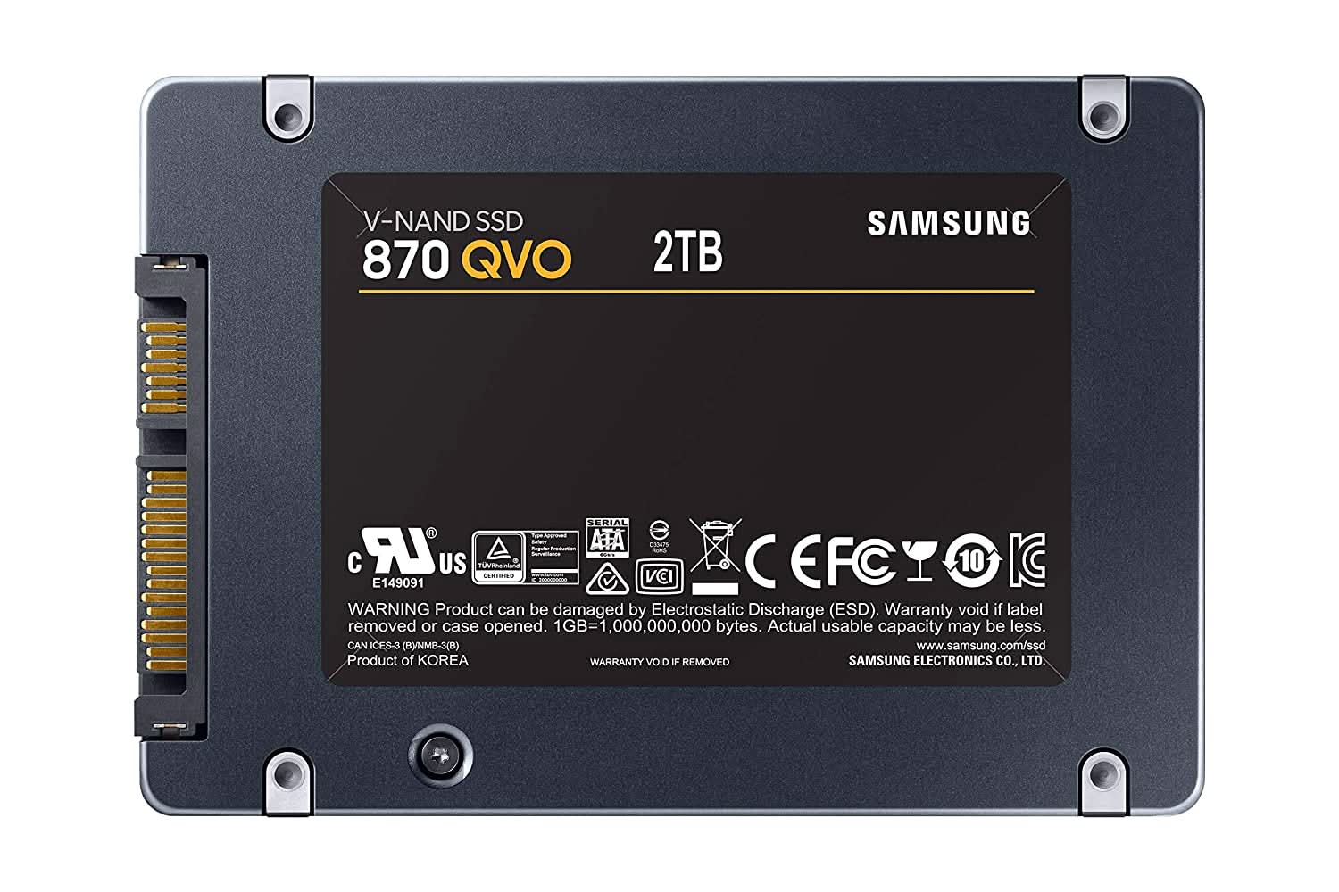 SAMSUNG 870 QVO 2TB SATA SSD - Image 3