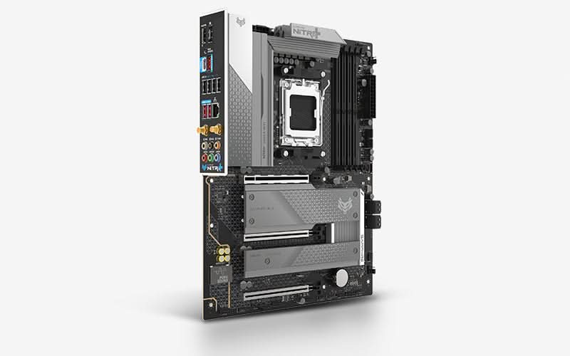 SAPPHIRE NITRO Plus B850A WIFI 7 DDR5 ATX, AM5 Motherboard - Image 2