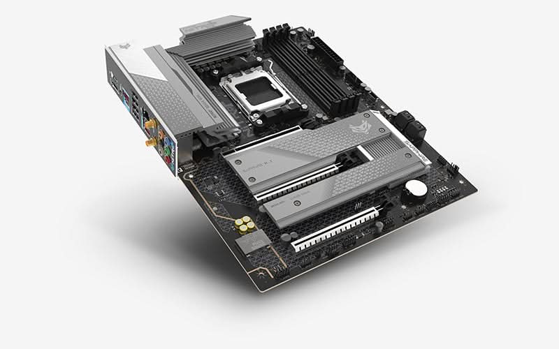 SAPPHIRE NITRO Plus B850A WIFI 7 DDR5 ATX, AM5 Motherboard - Image 4