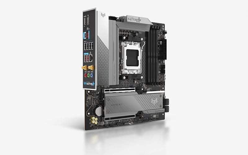 SAPPHIRE NITRO Plus B850M DDR5, AM5, Micro-ATX Motherboard - Image 2