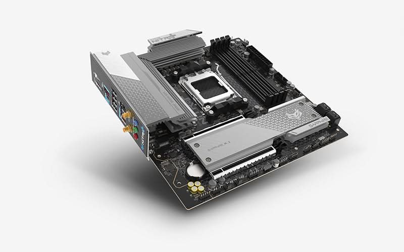 SAPPHIRE NITRO Plus B850M DDR5, AM5, Micro-ATX Motherboard - Image 4