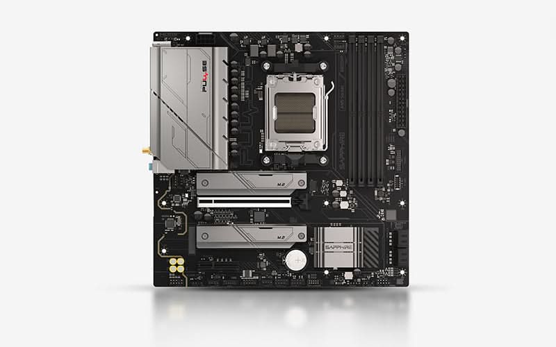 SAPPHIRE PULSE B850M WIFI DDR5, AM5, Micro-ATX Motherboard