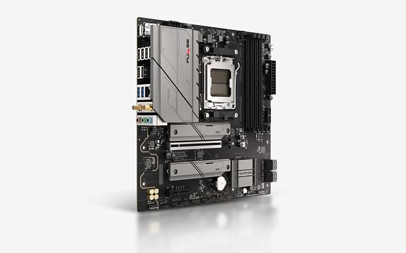 SAPPHIRE PULSE B850M WIFI DDR5, AM5, Micro-ATX Motherboard - Image 2