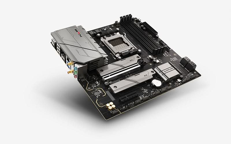 SAPPHIRE PULSE B850M WIFI DDR5, AM5, Micro-ATX Motherboard - Image 4