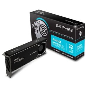 Sapphire AMD Radeon AI Pro R9700 32GB Graphic Card