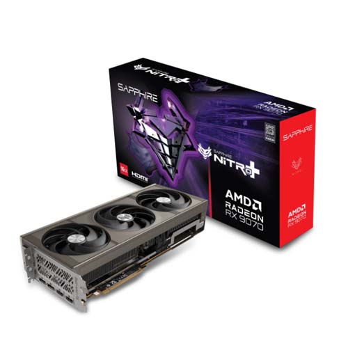 SAPPHIRE NITRO+ AMD RADEON RX 9070 XT GAMING OC 16GB