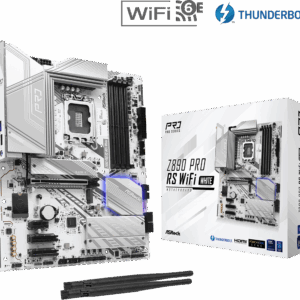 ASROCK Z890 PRO RS WIFI WHITE MOTHERBOARD