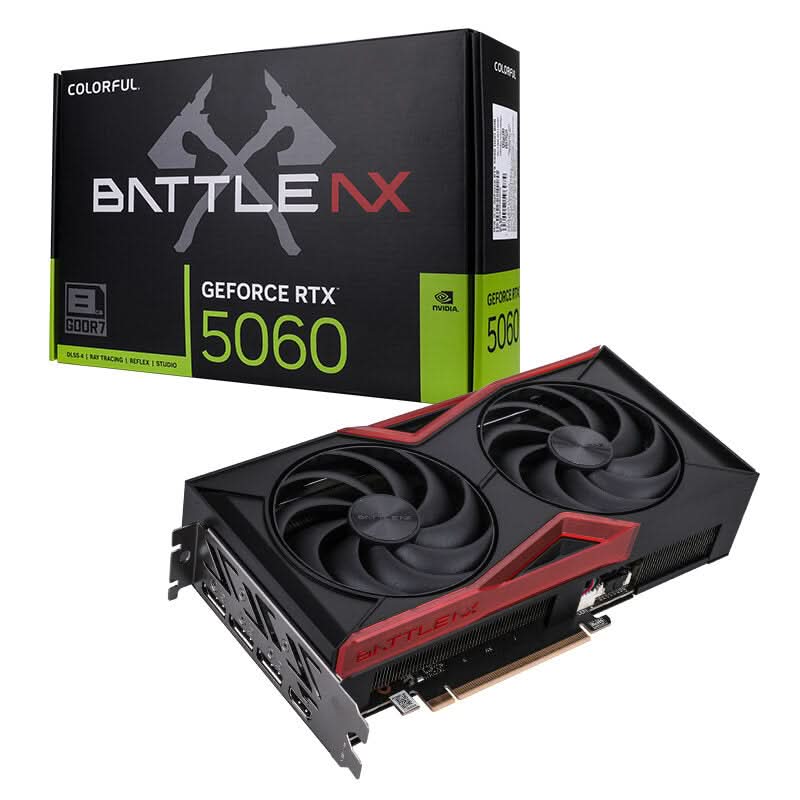 COLORFUL BATTLE AX GEFORCE RTX 5060 NB DUO 8GB-V GRAPHIC CARD