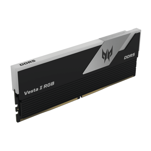 PREDATOR VESTAII DDR5 RGB U-DIMM 6000MHZ 64GB (32GB*2) BLACK - Image 3