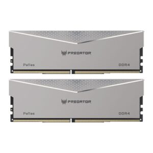 PREDATOR PALLAS DDR4 HEATSINK U-DIMM 3600MHZ 32GB (16GB*2) SILVER