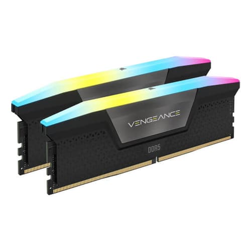 CORSAIR VENGEANCE-CMH96GX5M2B6400C32- RGB DDR5 96GB (2X48GB) DDR5 6400 CL32-40-40-84 1.4V STD PMIC INTEL XMP MEMORY - BLACK - Image 2