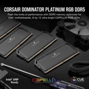 Corsair Dominator Platinum RGB 32GB (16GBx2) 6000MHz CL36 DDR5 RAM