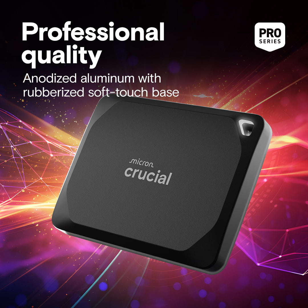 CRUCIAL X10 PRO 4TB PORTABLE SSD CT4000X10PROSSD9 - Image 4